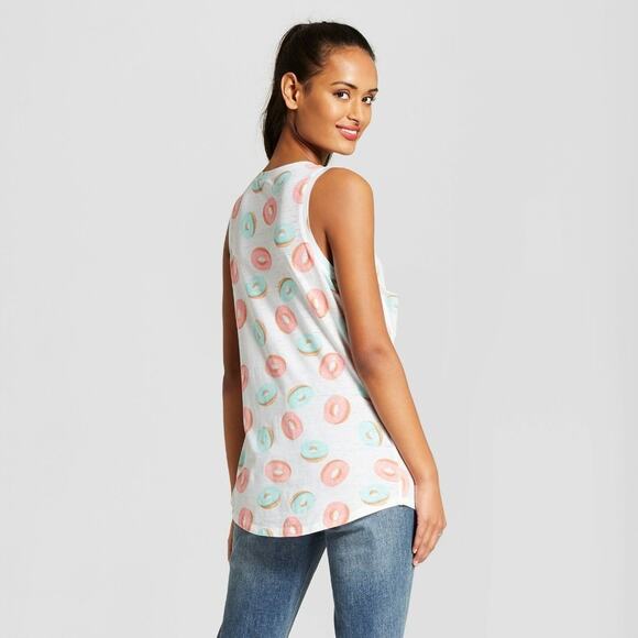 GRAYSON THREADS NEW Donut Drapey Tank Large - Picture 2 of 8